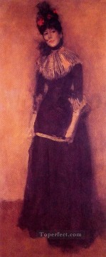 Rosa y plata La Jolie Mutine James Abbott McNeill Whistler Pinturas al óleo